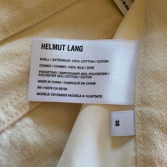 Helmut Lang Mens Patchwork Jeans - Pink, Black, Yellow, Ivory - Picture 6 of 7